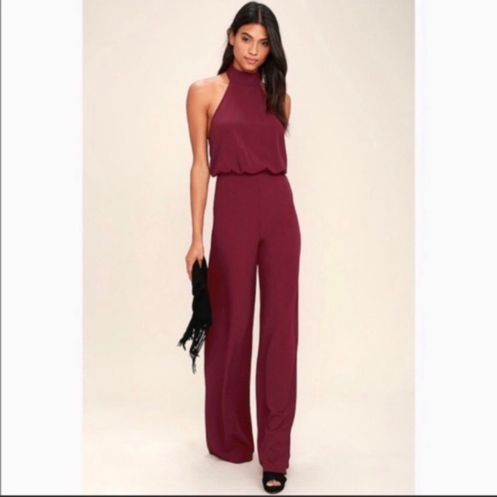 Lulu’s Halter Jumpsuit